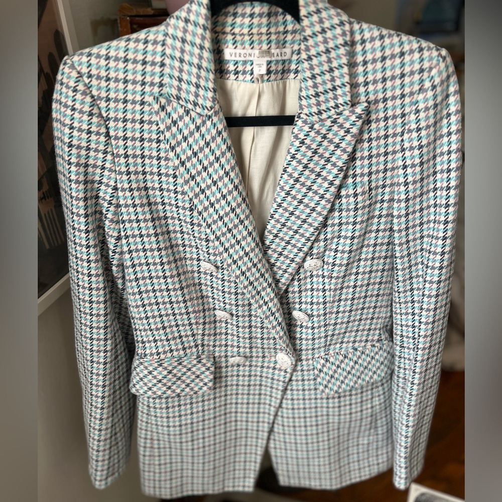 Veronica Beard Plaid Blazer